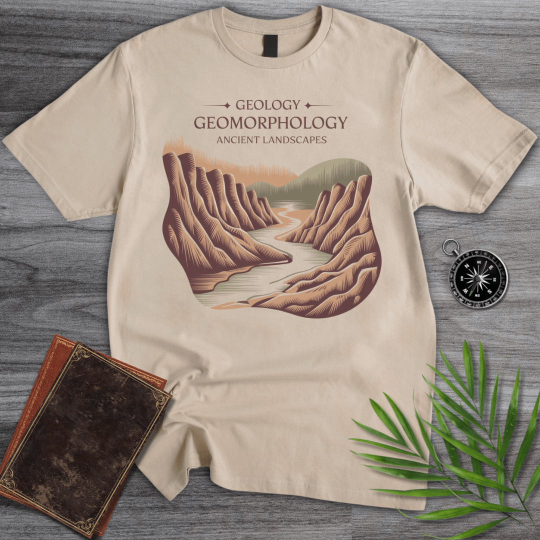 T-Shirt Sand / S Geology, Geomorphology, Ancient Landscapes T-Shirt