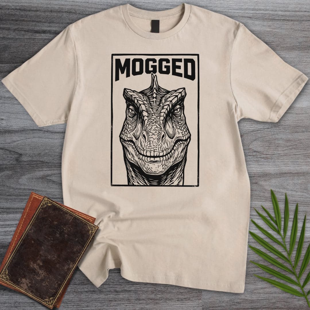 T-Shirt Sand / S Giganotosaurus Mogged T-Shirt