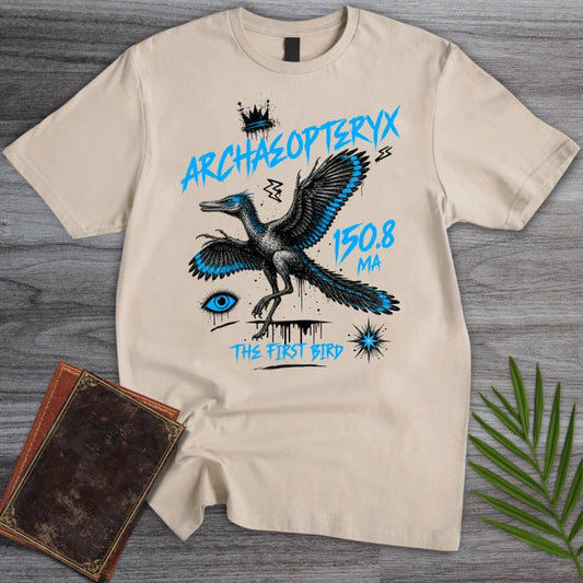 T-Shirt Sand / S Gothic First Bird T-Shirt
