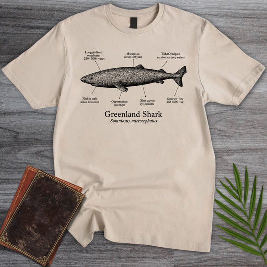 T-Shirt Sand / S Greenland Shark T-Shirt