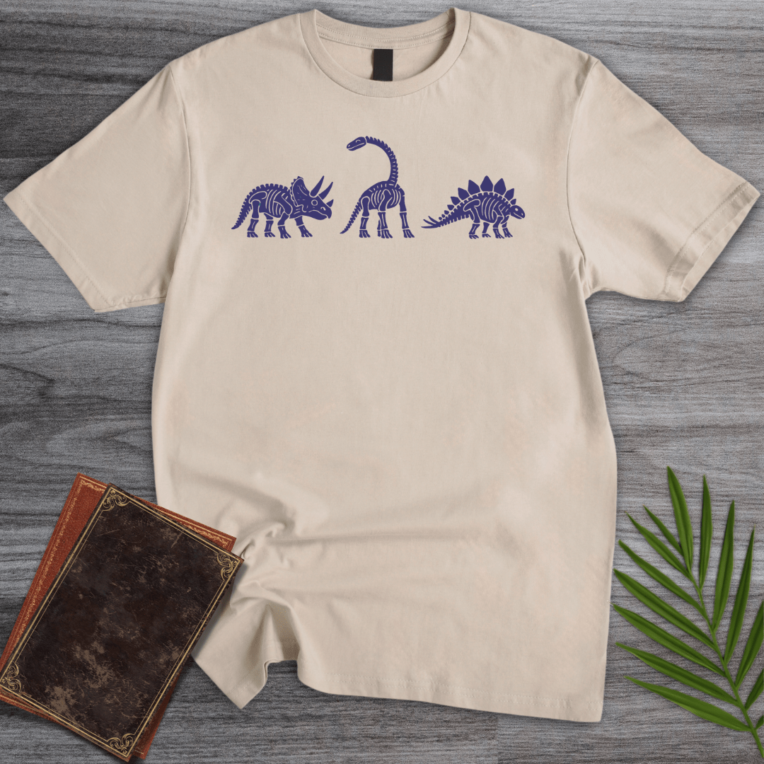 T-Shirt Sand / S Herbivorous Fossil Paintings T-Shirt