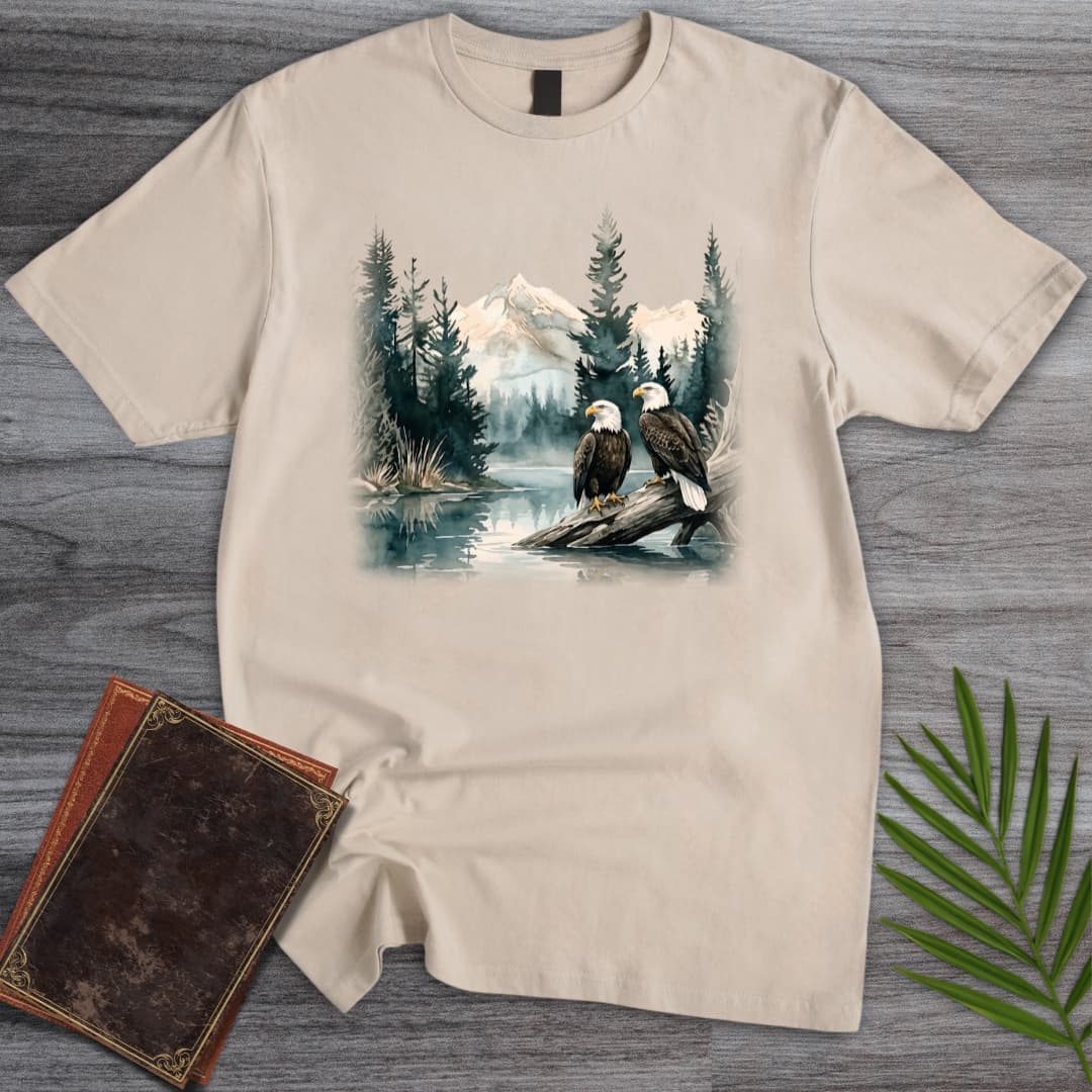 T-Shirt Sand / S Highland Perch Eagles T-Shirt