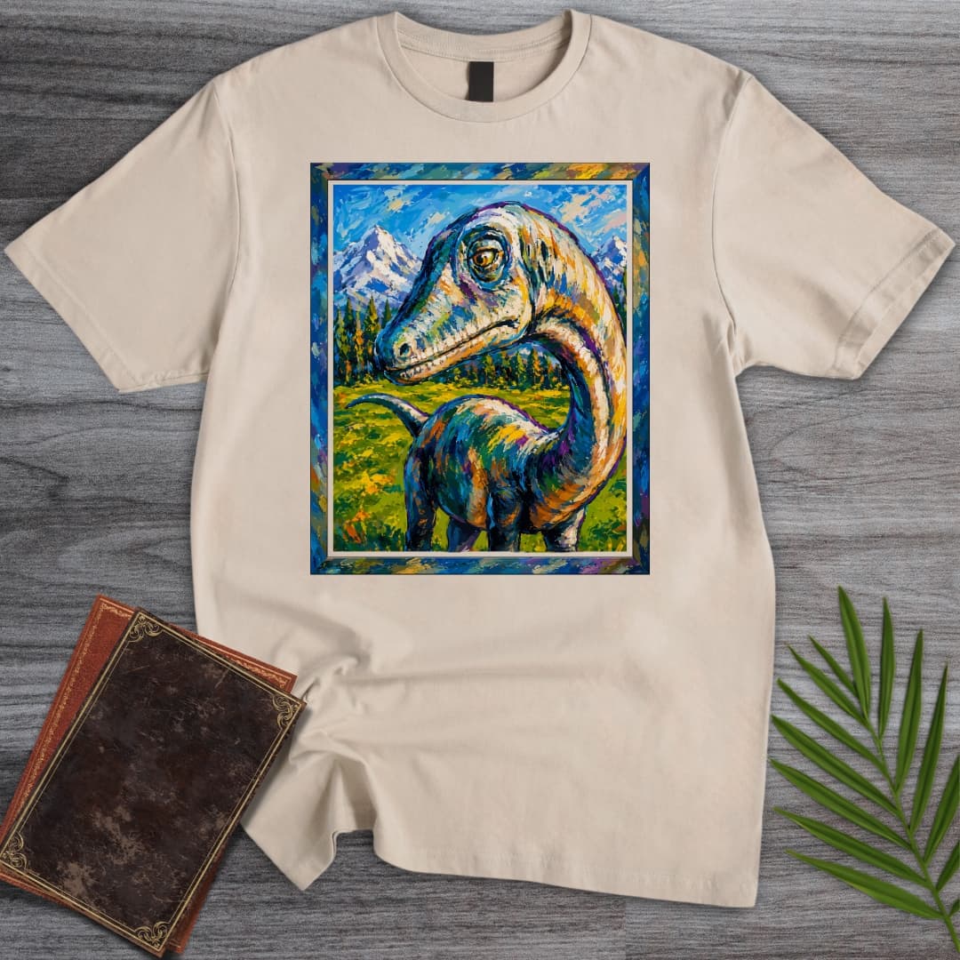 T-Shirt Sand / S Impressionist Longneck T-Shirt