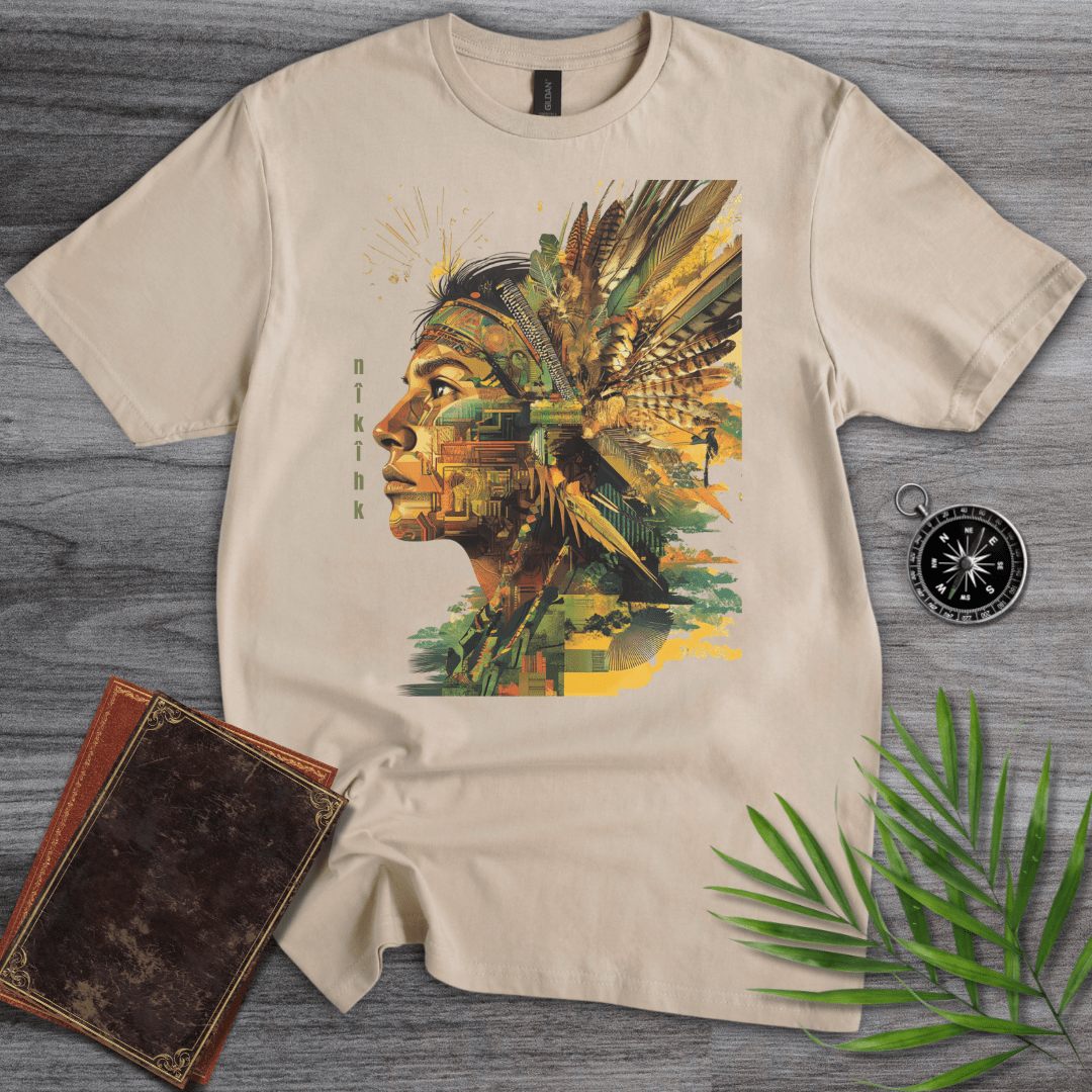 T-Shirt Sand / S Indigenous Knowledge Graphic T-Shirt