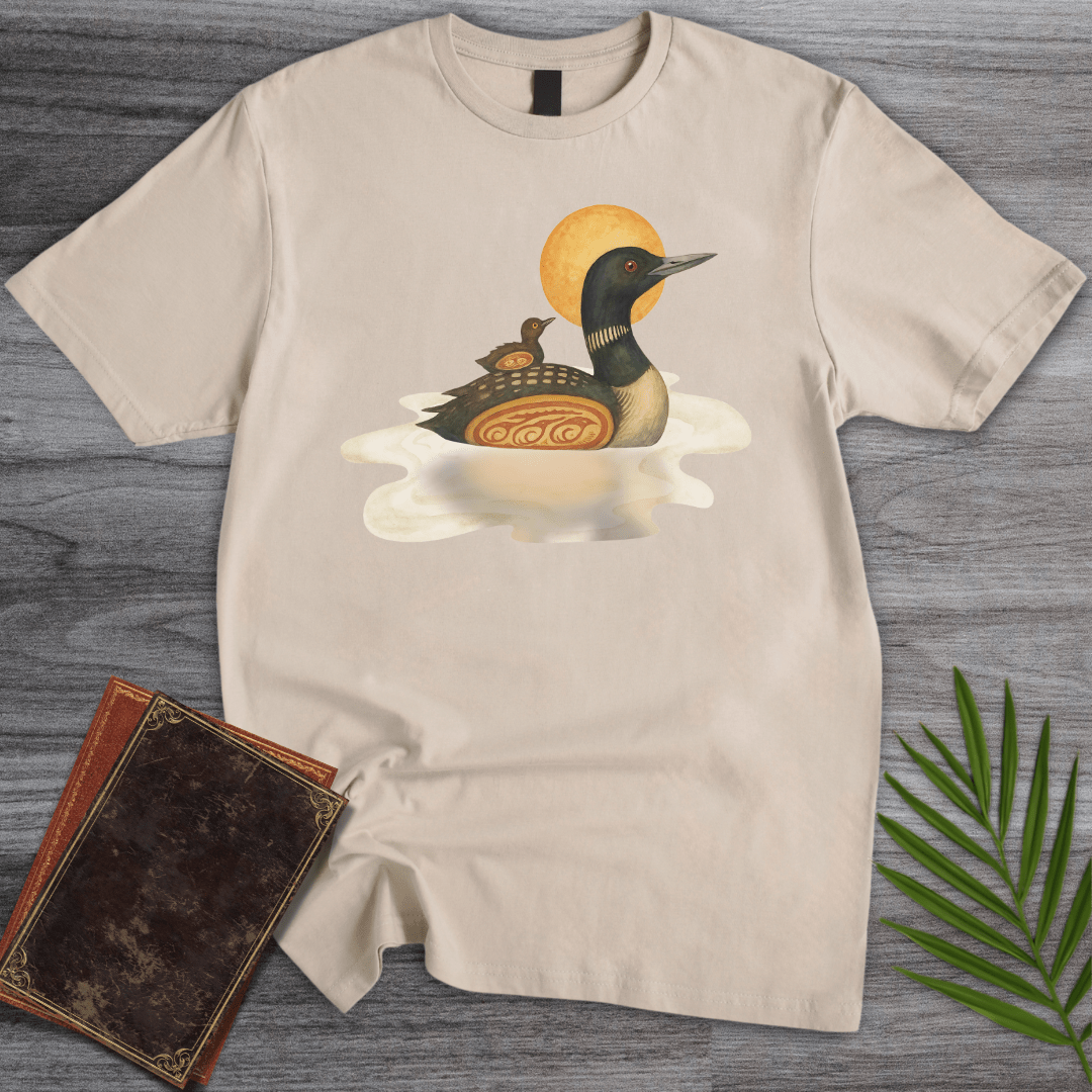 T-Shirt Sand / S Indigenous Loon Wisdom T-Shirt
