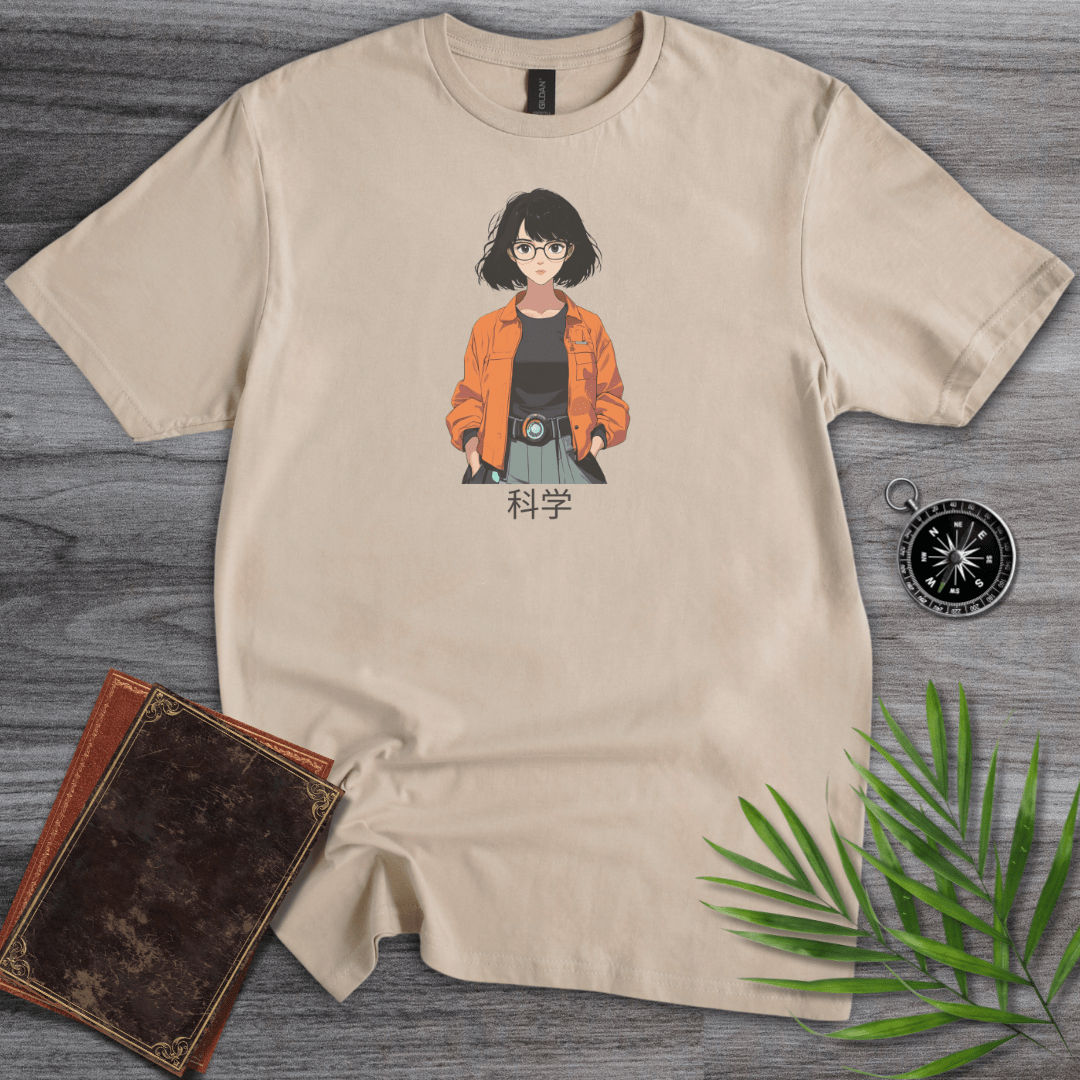 T-Shirt Sand / S Japanese Science Anime Graphic T-Shirt