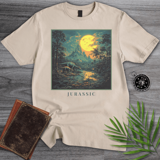 T-Shirt Sand / S Jurassic Environment Graphic T-Shirt