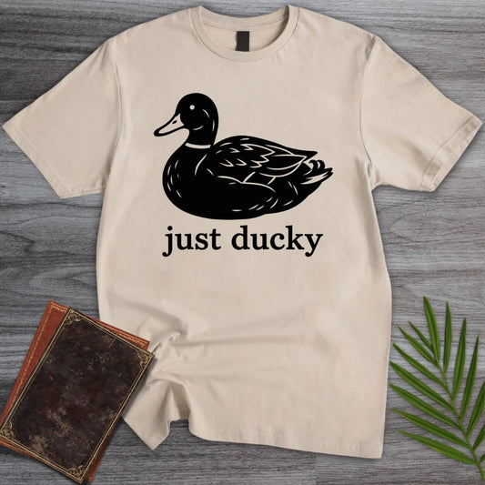 T-Shirt Sand / S Just Ducky Mallard T-Shirt
