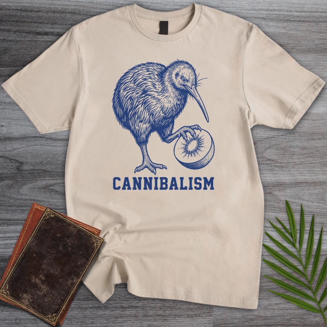T-Shirt Sand / S Kiwi Cannibal T-Shirt