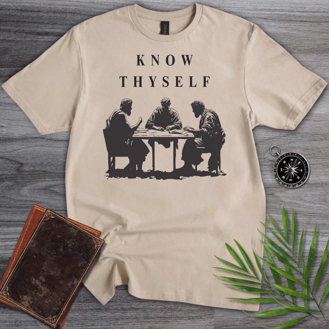 T-Shirt Sand / S Know Thyself Graphic T-Shirt