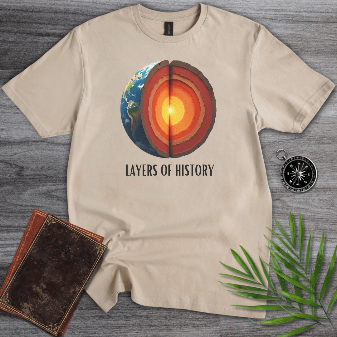 T-Shirt Sand / S Layers of Geologic History T-Shirt