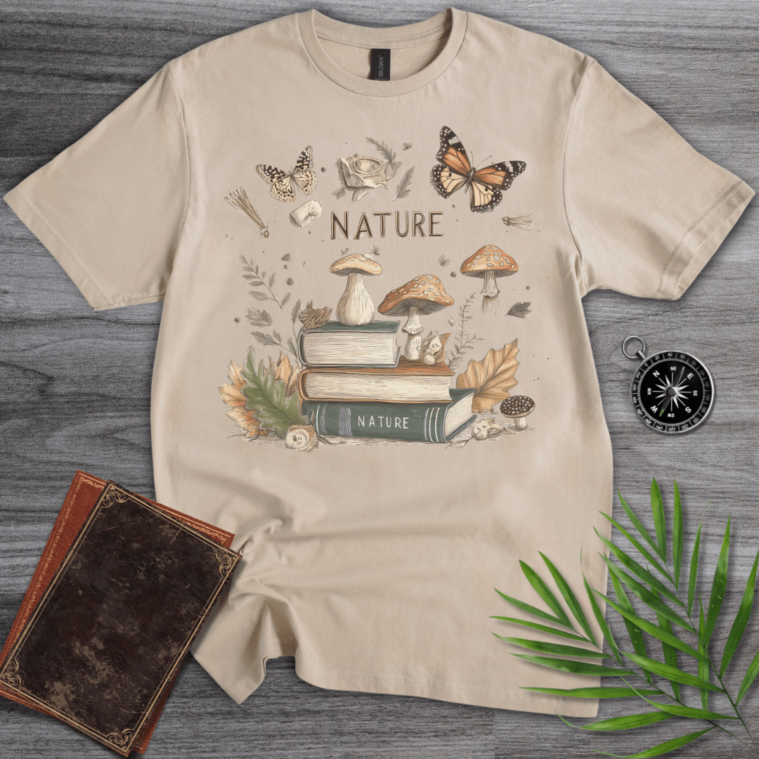 T-Shirt Sand / S Learning Nature Vintage T-Shirt