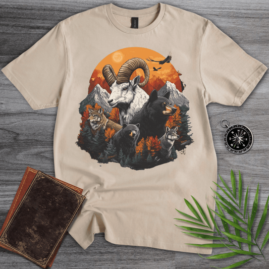 T-Shirt Sand / S Mammals of the Mountain T-Shirt