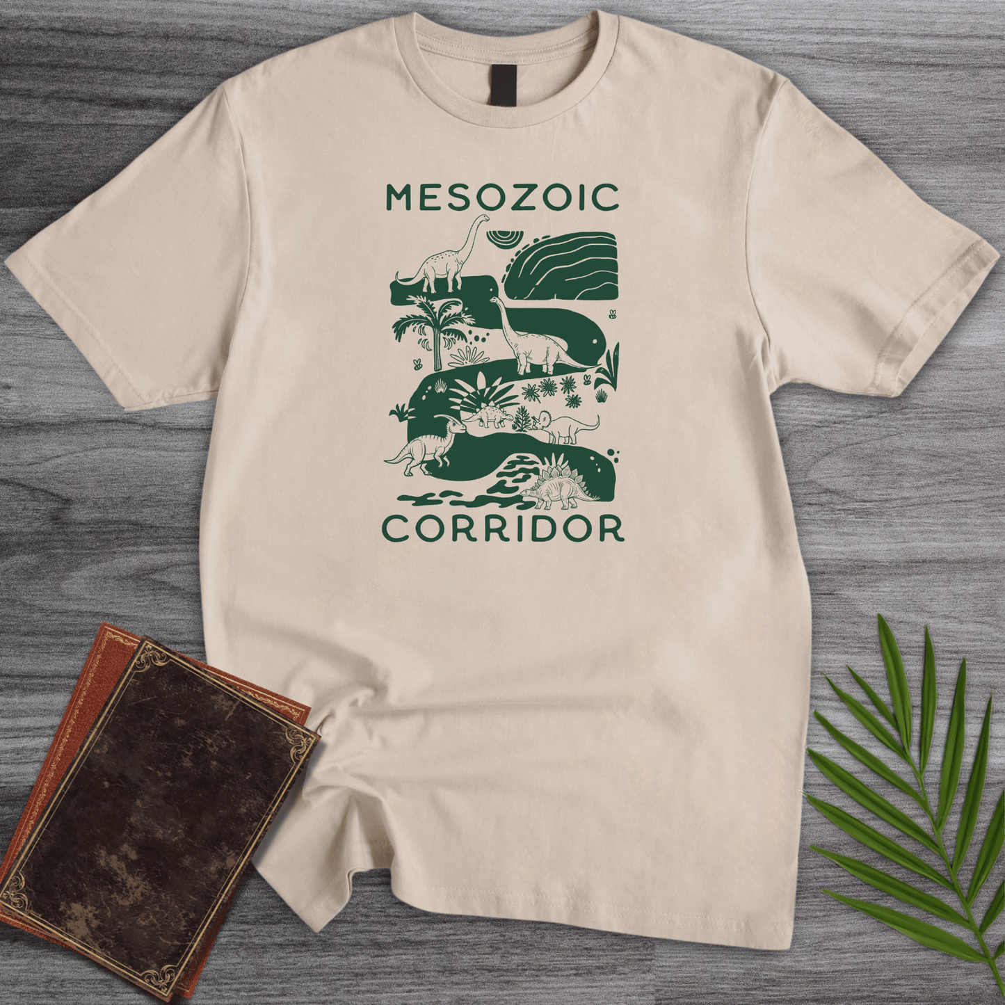 T-Shirt Sand / S Mesozoic Corridor T-Shirt