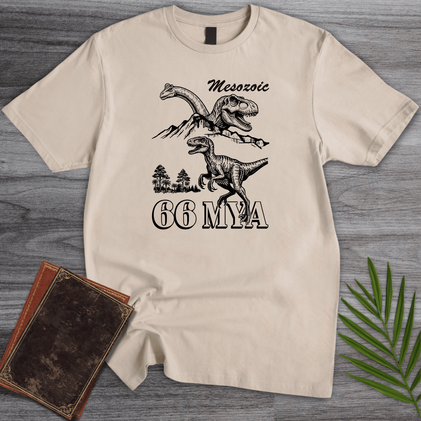 T-Shirt Sand / S Mesozoic Nightfall Sixty-Six T-Shirt