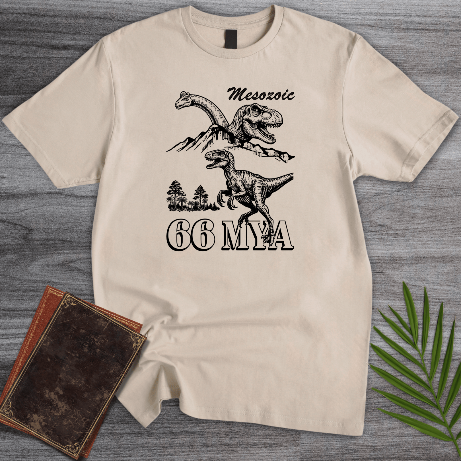 T-Shirt Sand / S Mesozoic Nightfall Sixty-Six T-Shirt