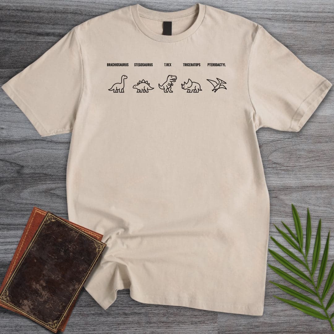 T-Shirt Sand / S Minimalist Paleo March T-Shirt