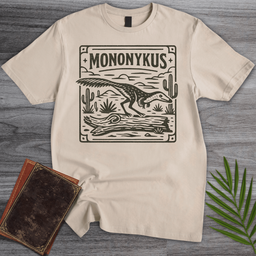 T-Shirt Sand / S Mononykus Desert Plains T-Shirt
