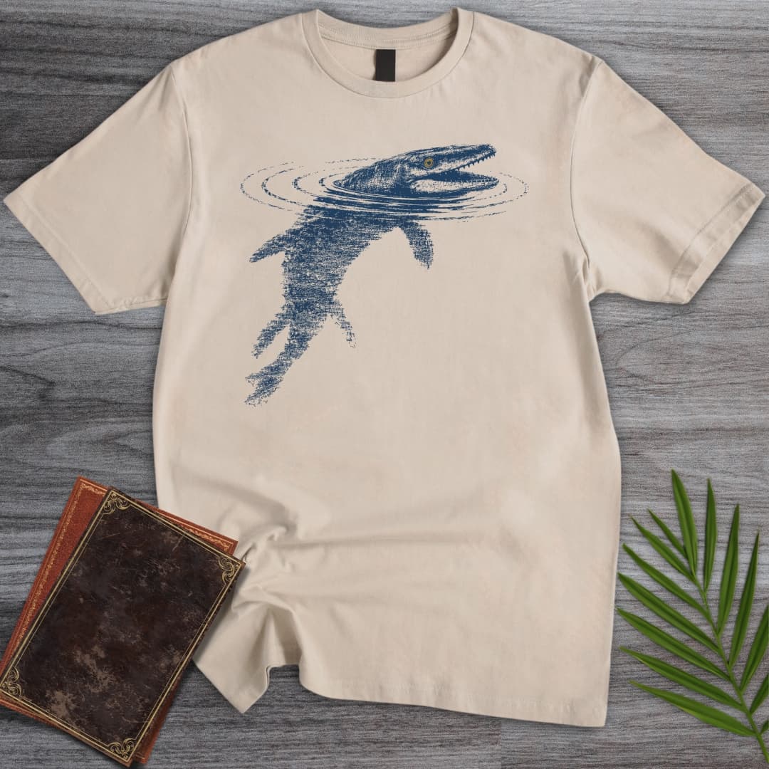 T-Shirt Sand / S Mosasaur Chill Waters T-Shirt