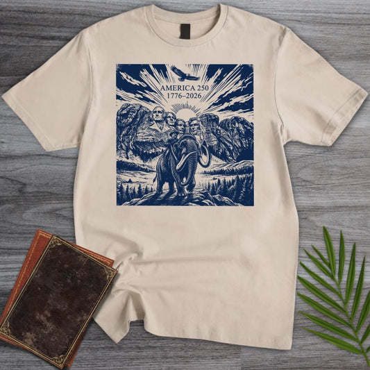 T-Shirt Sand / S Mount Rushmore American 250th T-Shirt