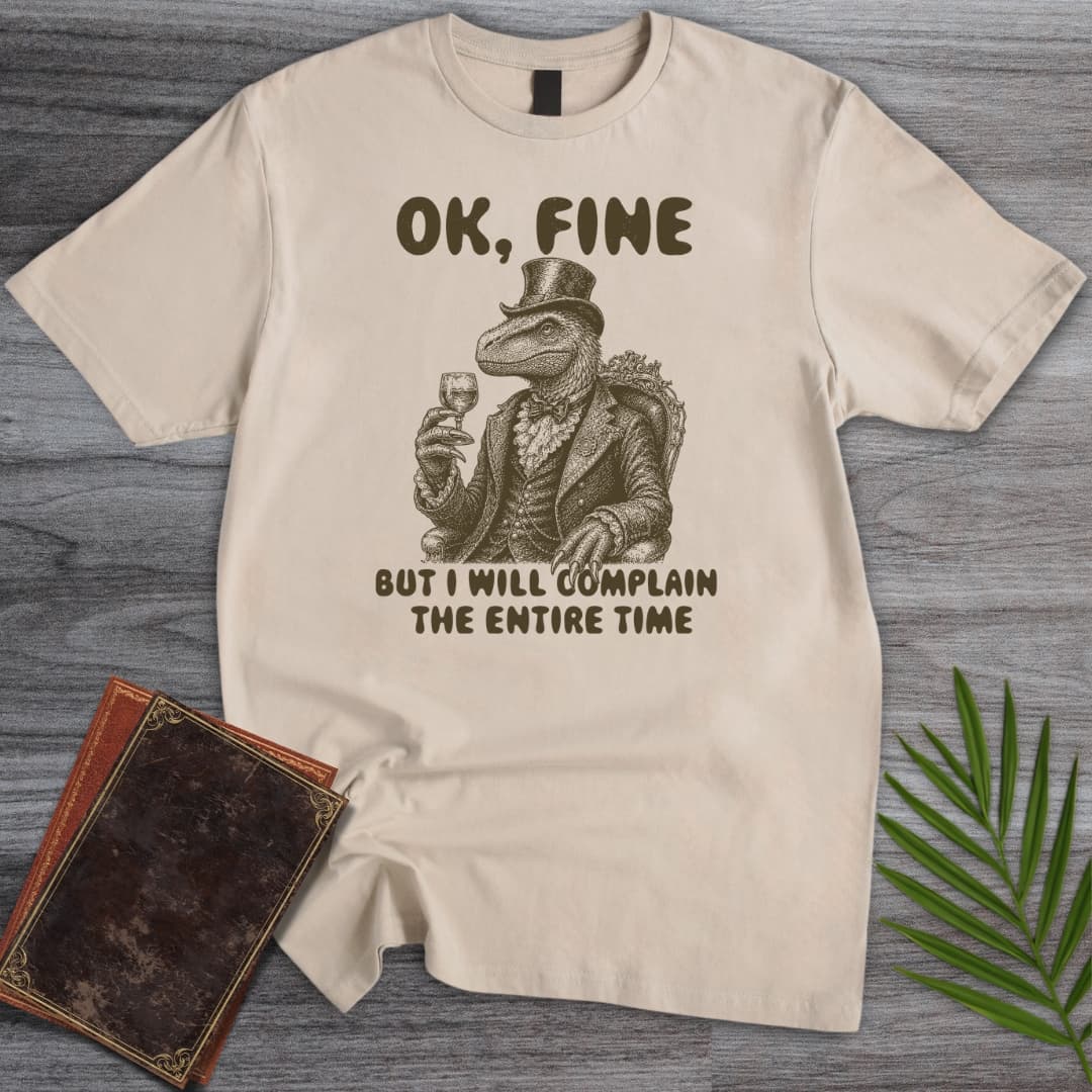 T-Shirt Sand / S My Inner Dino Complains T-Shirt