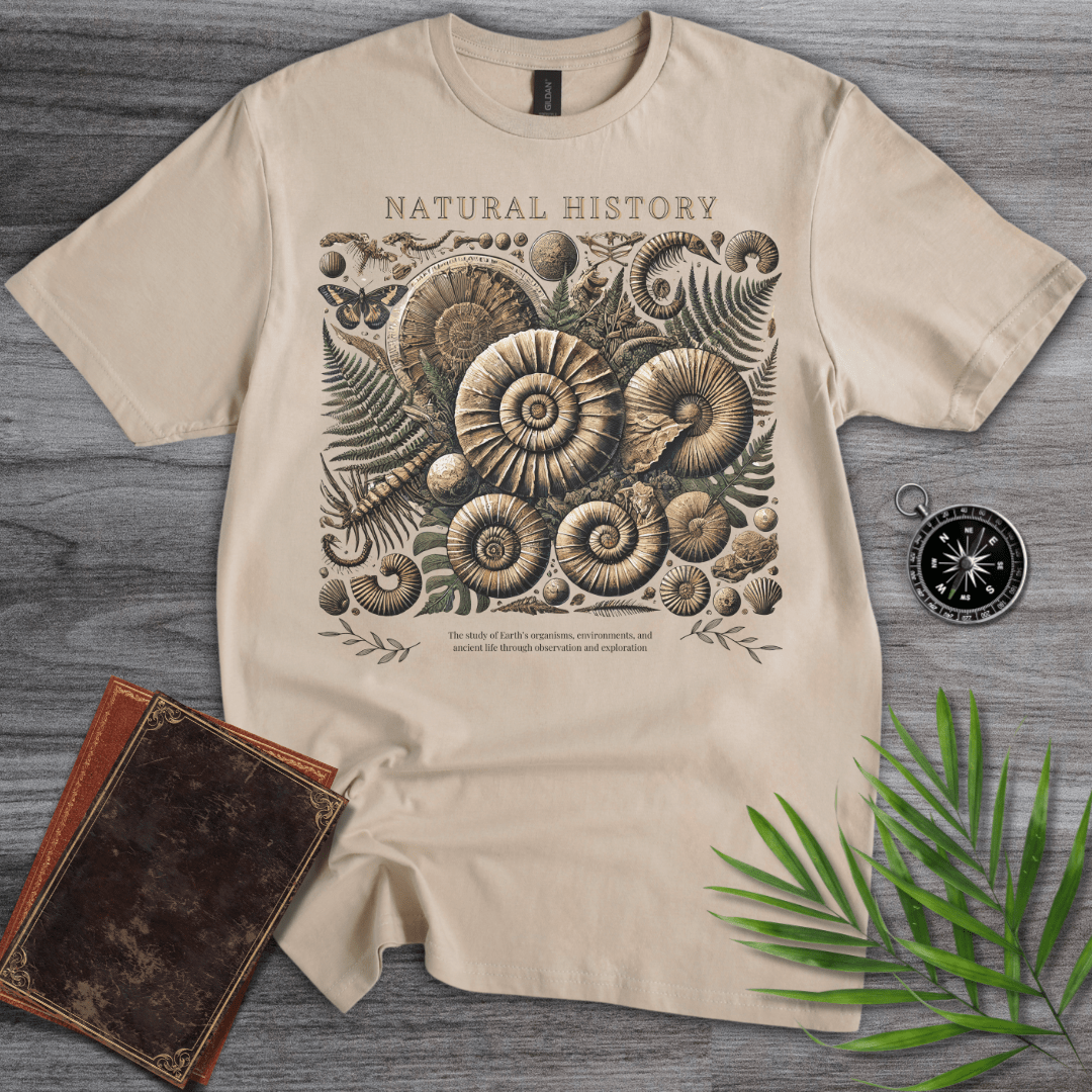 T-Shirt Sand / S Natural History: Elements & Definition Graphic T-Shirt