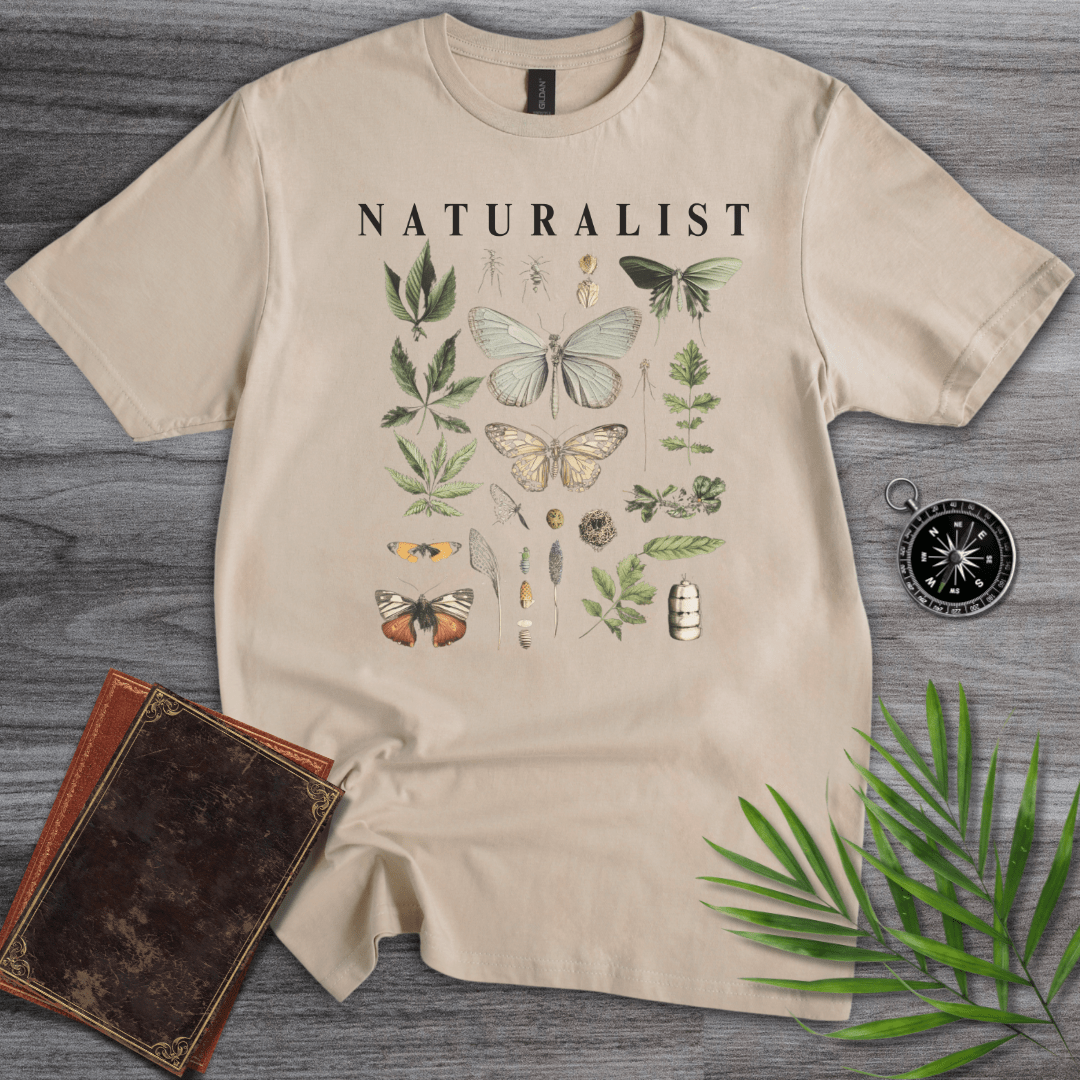 T-Shirt Sand / S Naturalist: Natural History Graphic T-Shirt