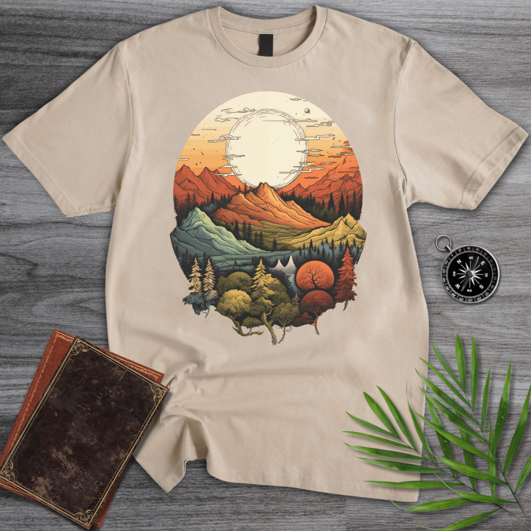 T-Shirt Sand / S Nature's Seasons Graphic T-Shirt