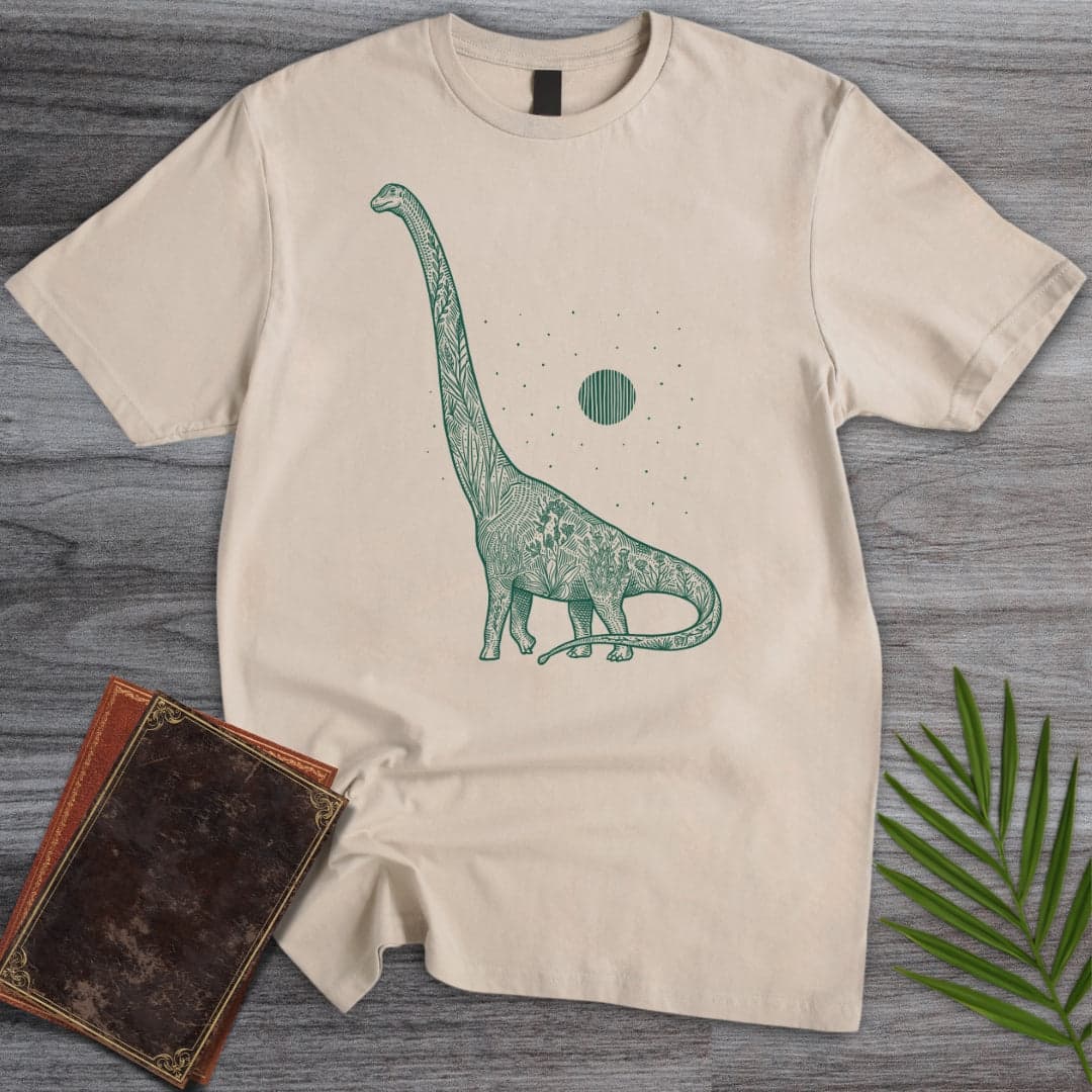 T-Shirt Sand / S Omeisaurus Spirit T-Shirt