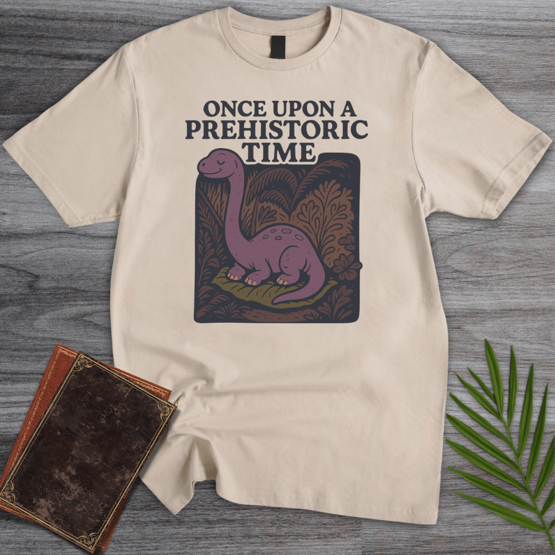 T-Shirt Sand / S Once Upon a Prehistoric Time T-Shirt