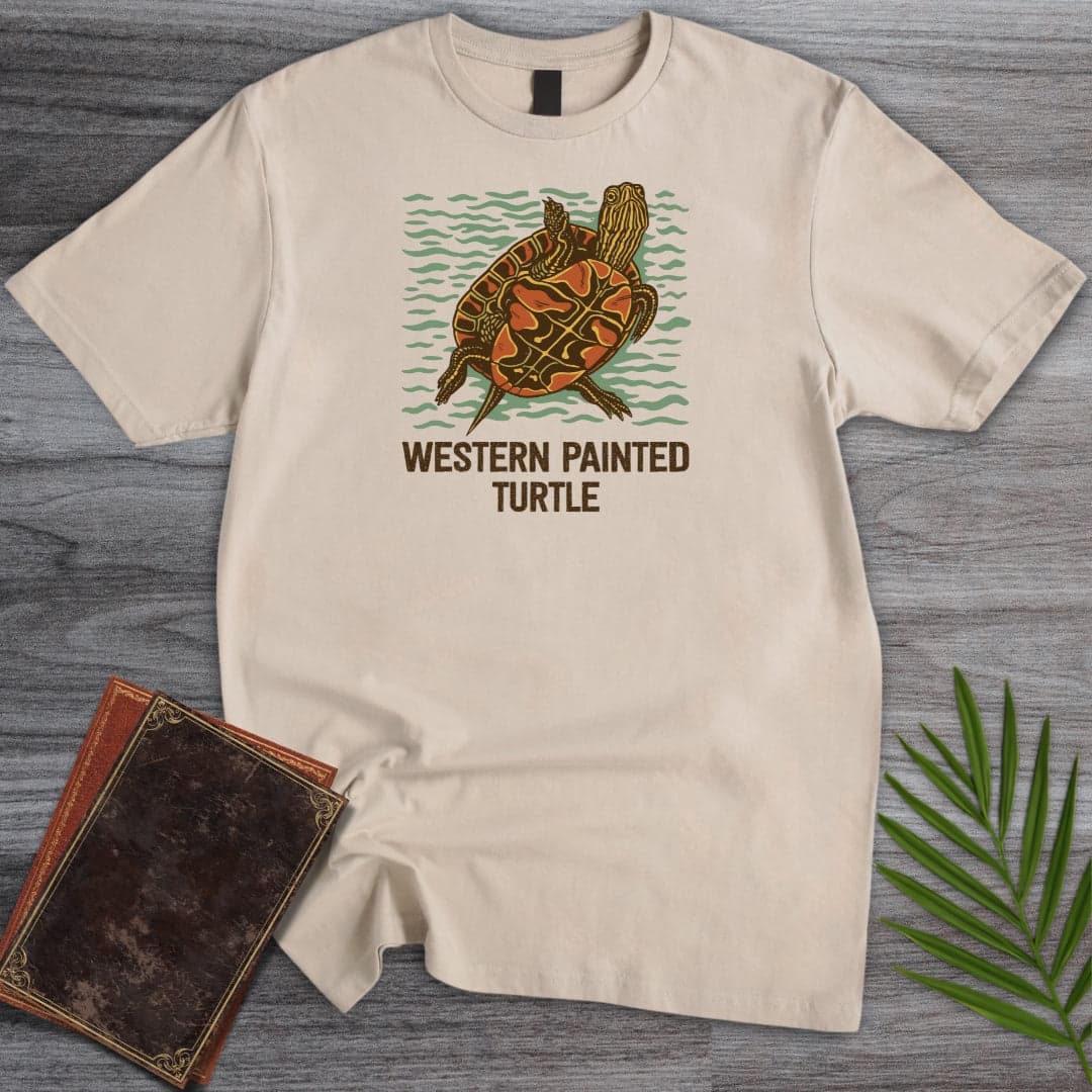 T-Shirt Sand / S Painted Turtle Freshwater Guardian T-Shirt