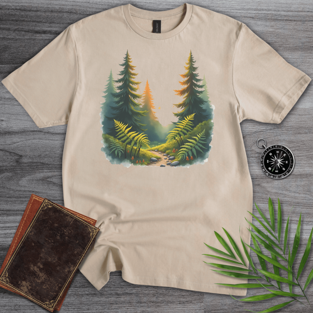 T-Shirt Sand / S Paleo Biogeography Graphic T-Shirt