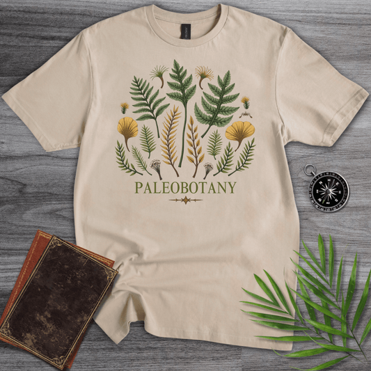 T-Shirt Sand / S Paleobotany: Plants of History T-Shirt