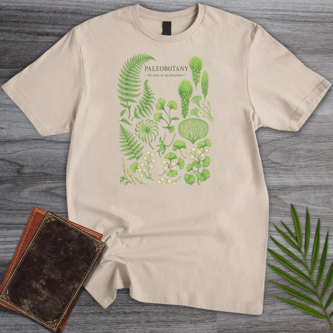T-Shirt Sand / S Paleobotany Specimens T-Shirt