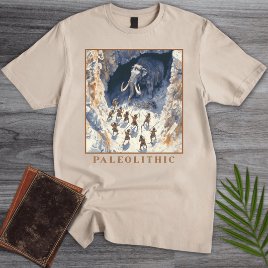 T-Shirt Sand / S Paleolithic Cave Hunting T-Shirt