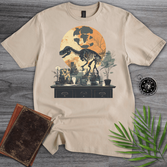 T-Shirt Sand / S Pangea Paleontology Graphic T-Shirt