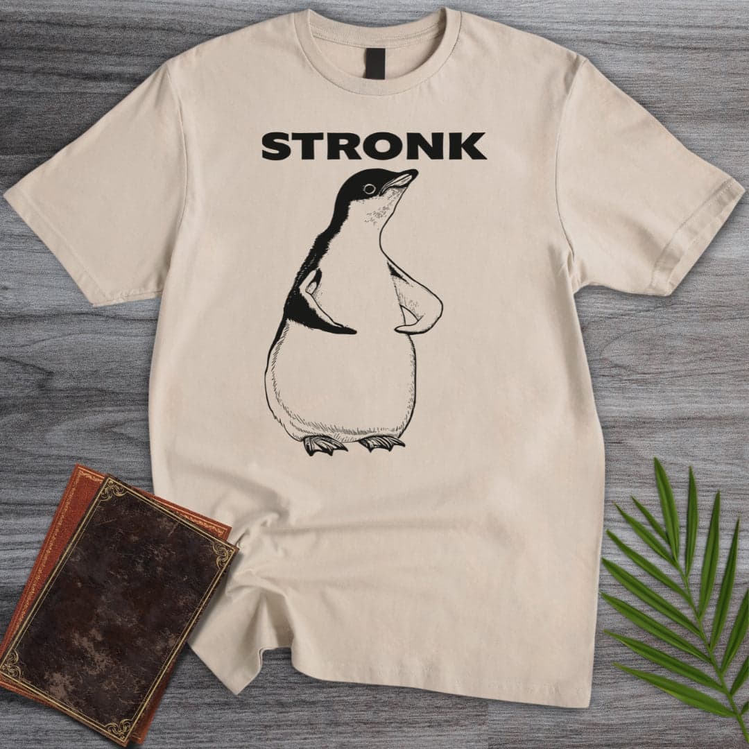T-Shirt Sand / S Penguin Stronk T-Shirt
