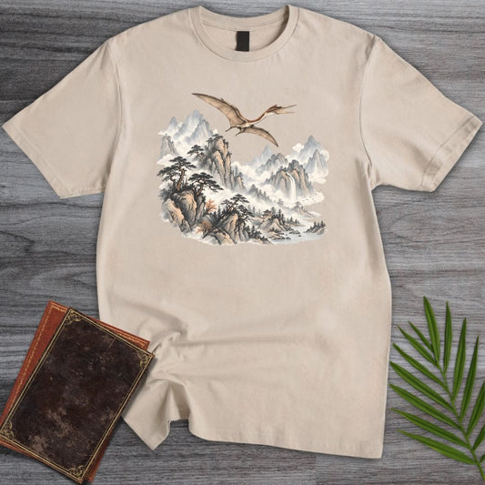 T-Shirt Sand / S Prehistoric Japanese Mountains T-Shirt
