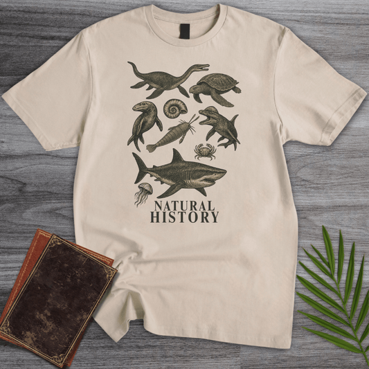 T-Shirt Sand / S Prehistoric Sea Monsters T-Shirt