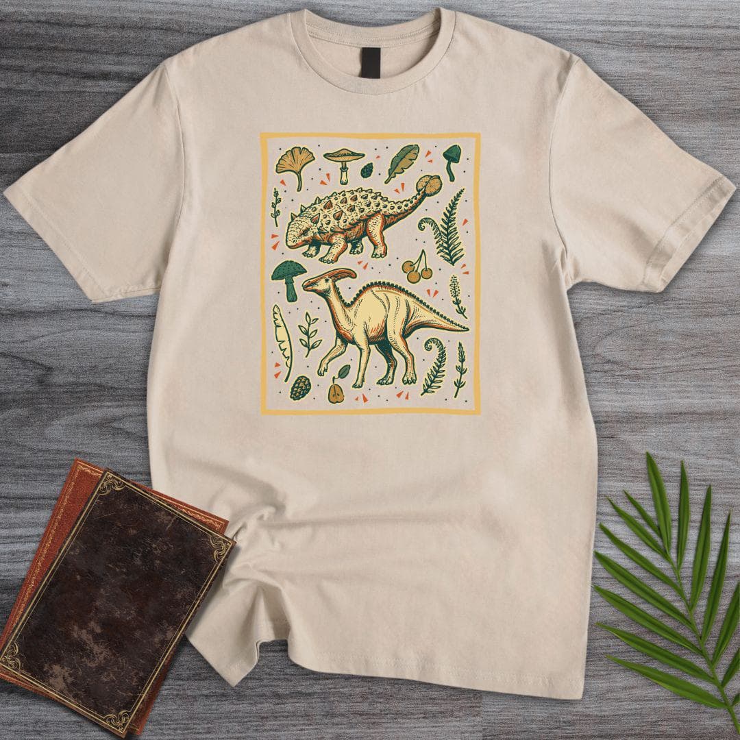 T-Shirt Sand / S Prehistoric Veggie Eaters T-Shirt