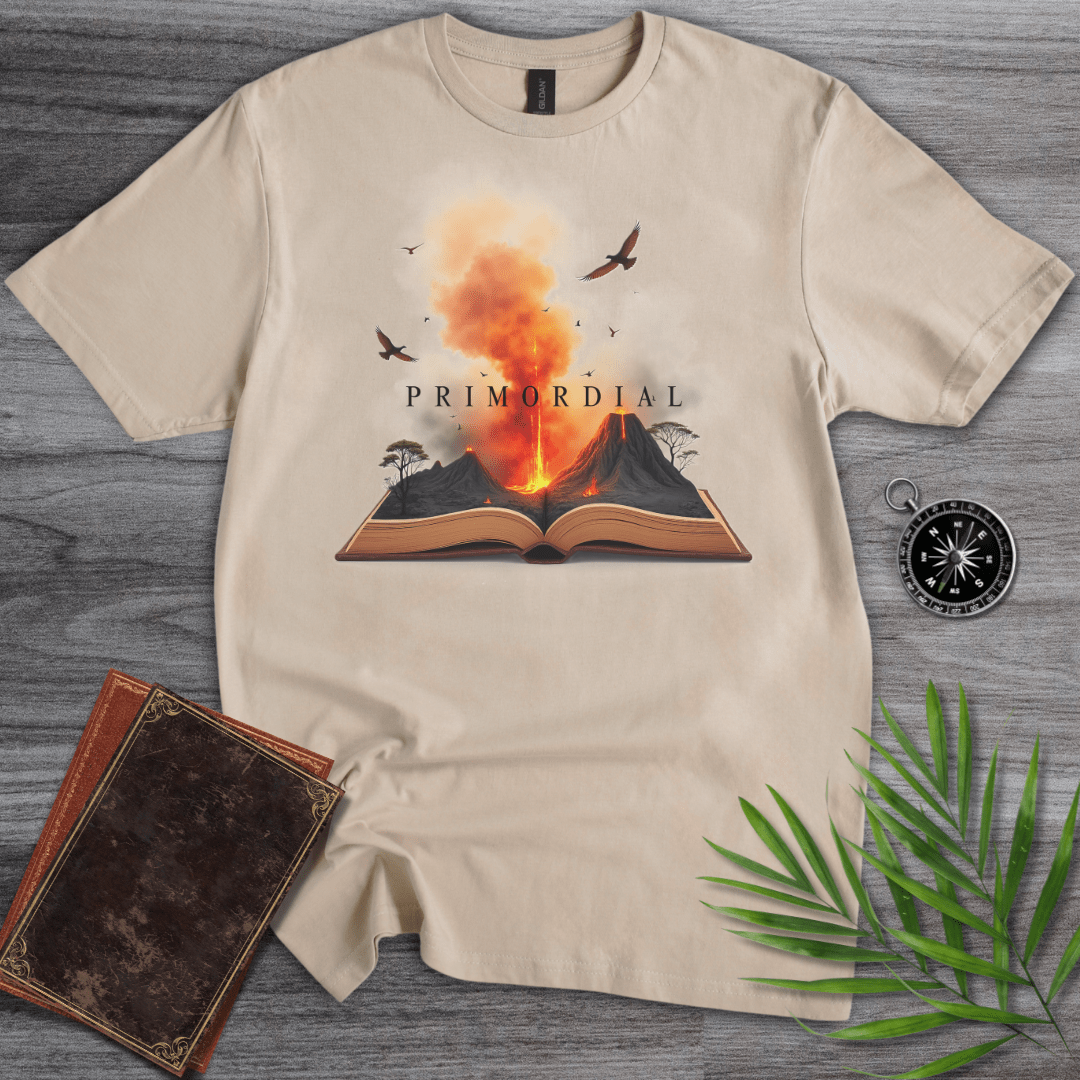 T-Shirt Sand / S Primordial Volcanic Stories T-Shirt