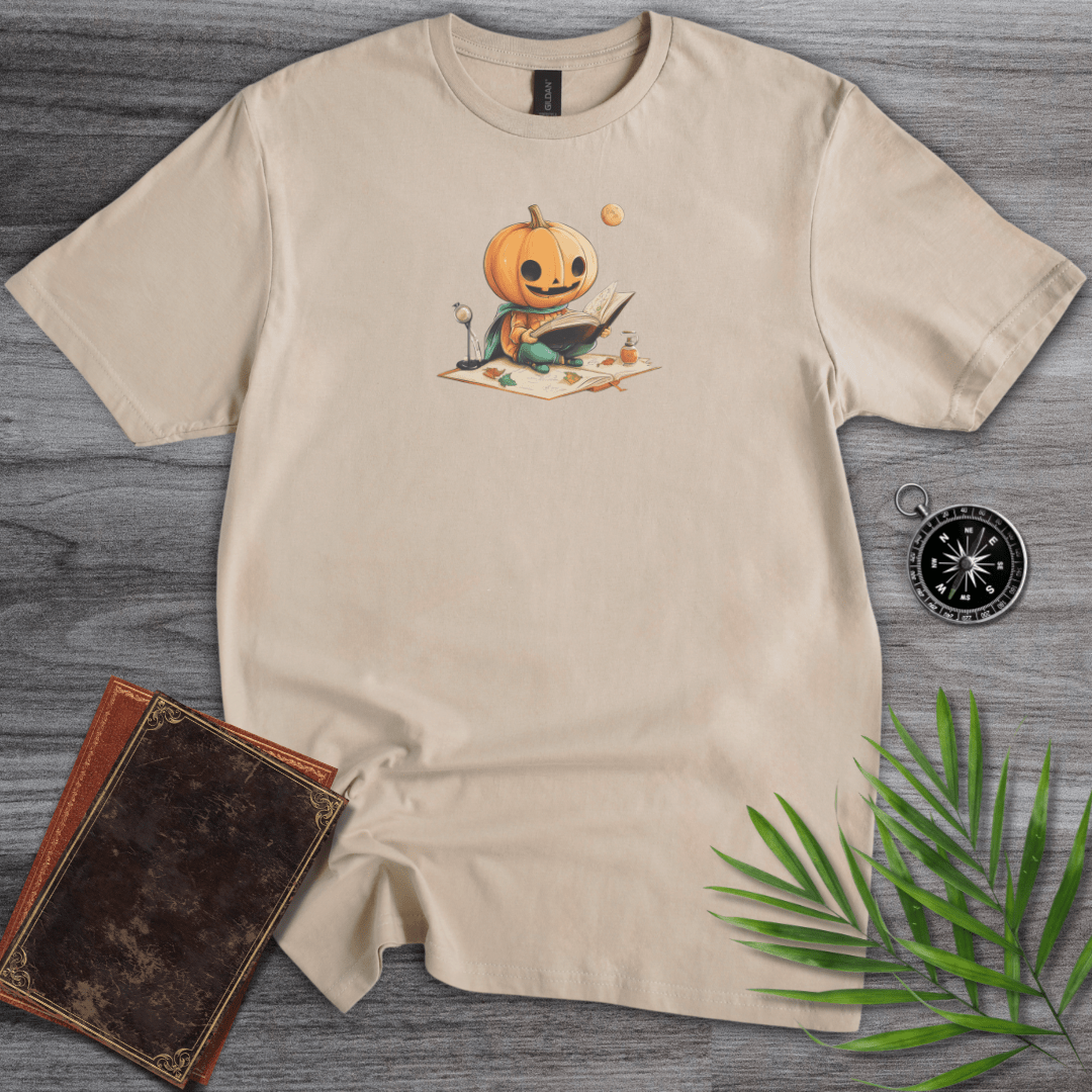 T-Shirt Sand / S Pumpkin Geographer Graphic T-Shirt