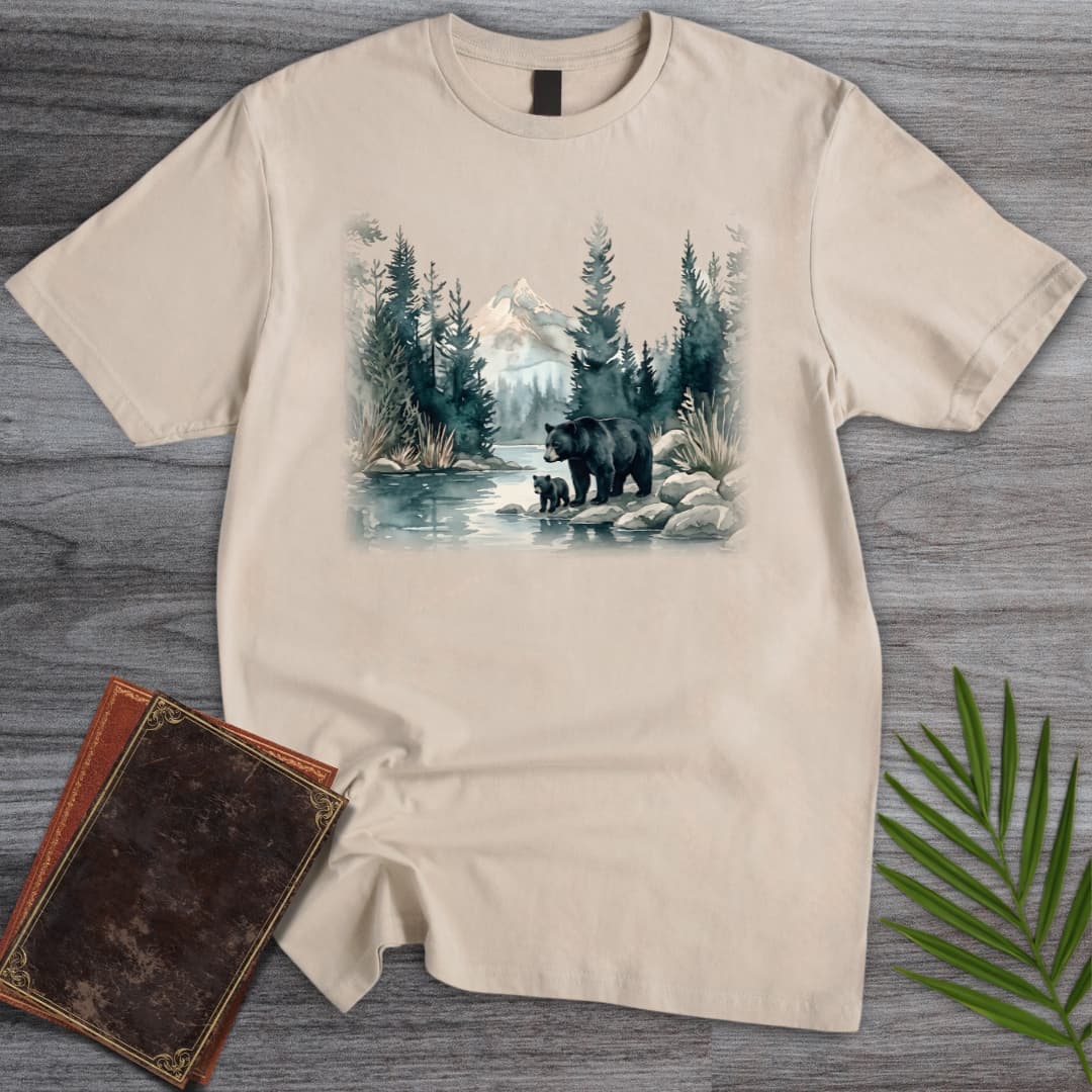 T-Shirt Sand / S Quiet Lake Bears T-Shirt