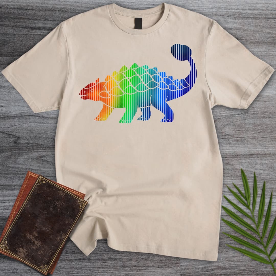 T-Shirt Sand / S Rainbow Tanky Anky T-Shirt