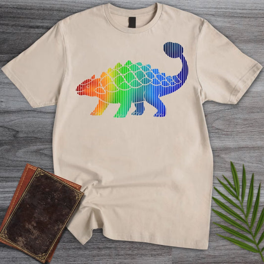 T-Shirt Sand / S Rainbow Tanky Anky T-Shirt