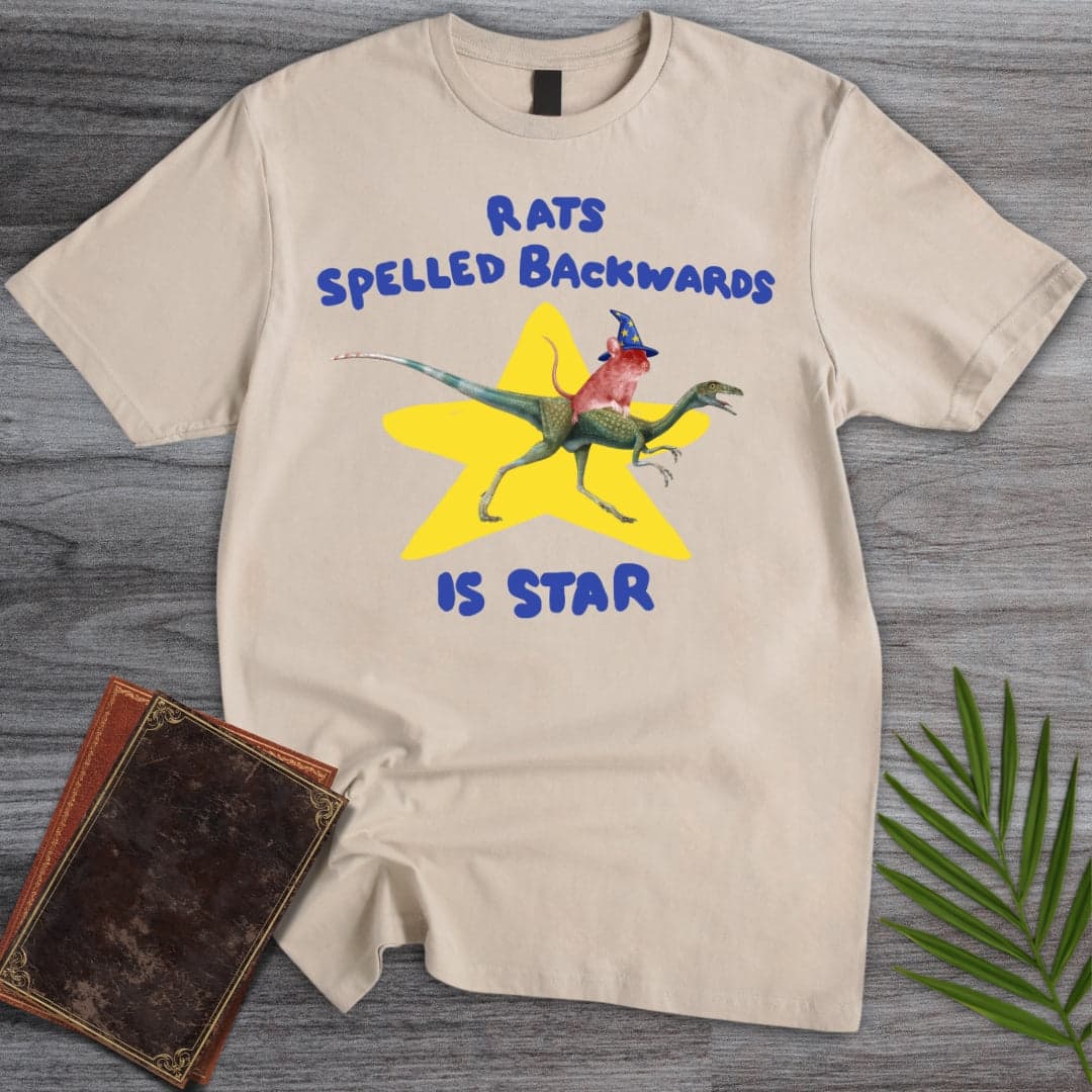 T-Shirt Sand / S Rats Are Stars T-Shirt