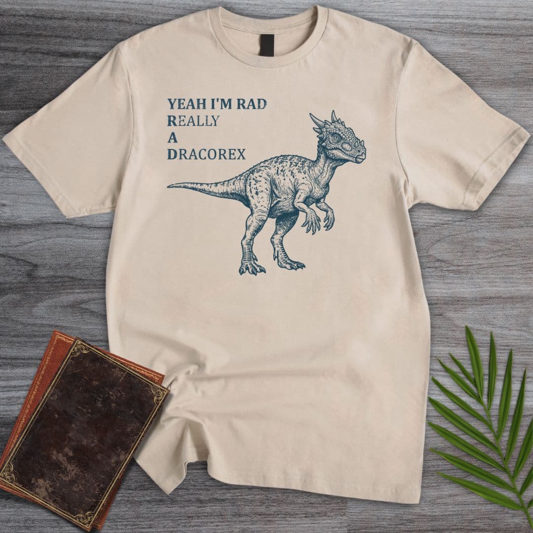 T-Shirt Sand / S Really a Dracorex (RAD) T-Shirt