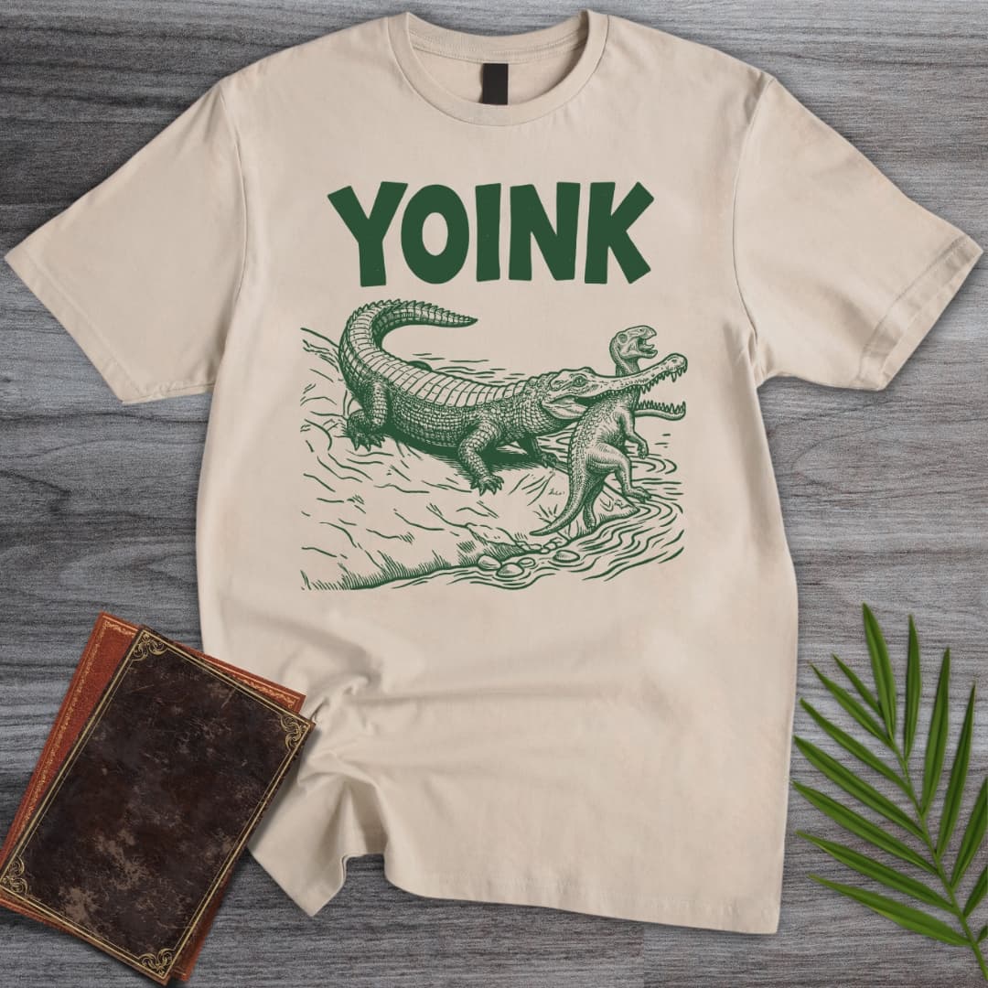 T-Shirt Sand / S Sarcosuchus Cretaceous Yoink T-Shirt