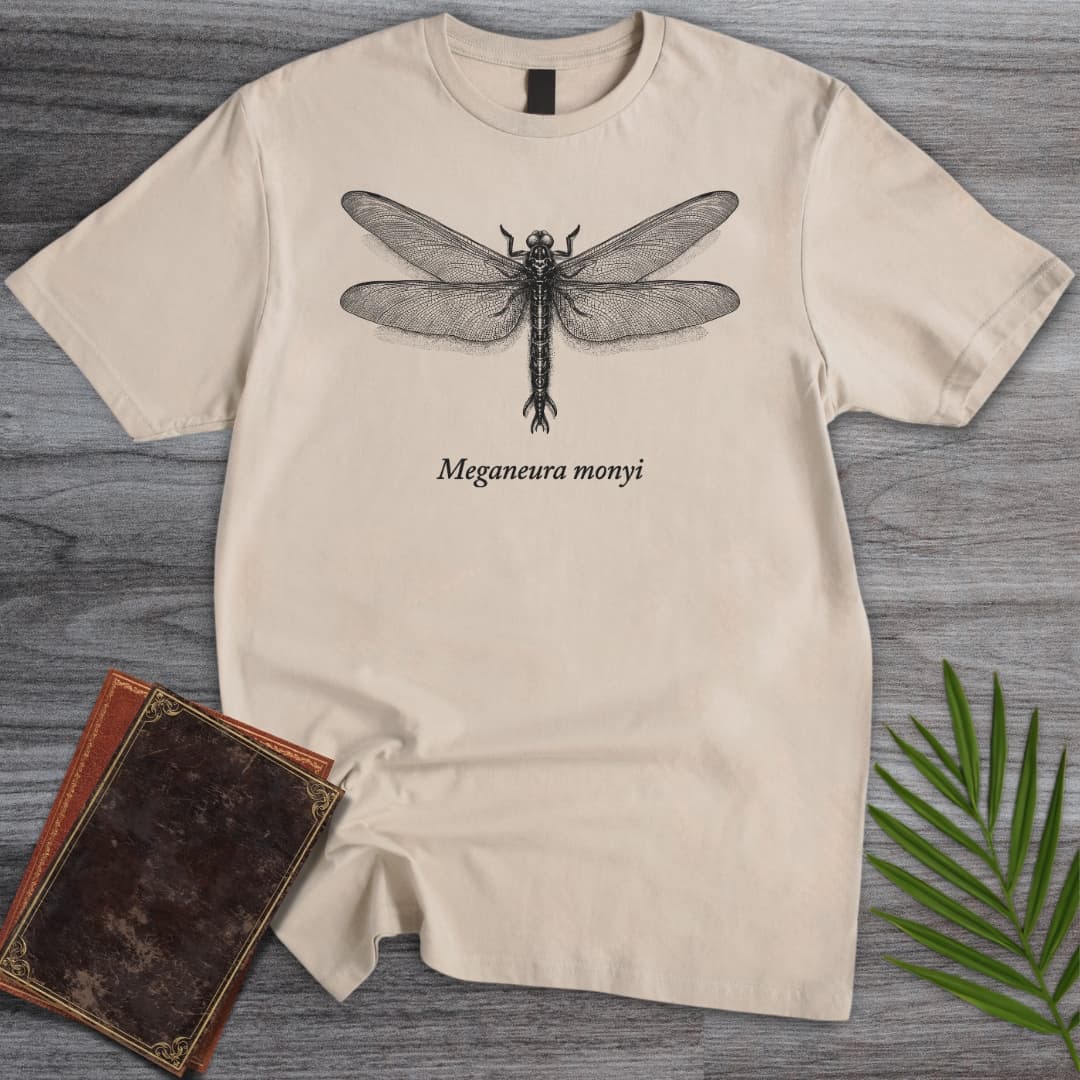 T-Shirt Sand / S Scientific Meganeura monyi T-Shirt