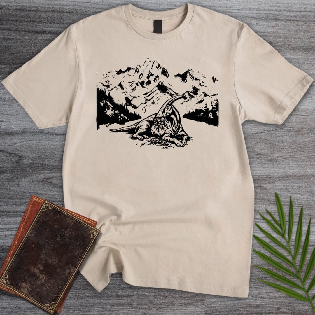 T-Shirt Sand / S Simle Chillin Hadrosauridae T-Shirt